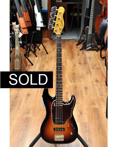 Godin Shifter Classic 4 Vintage Burst Flame RN